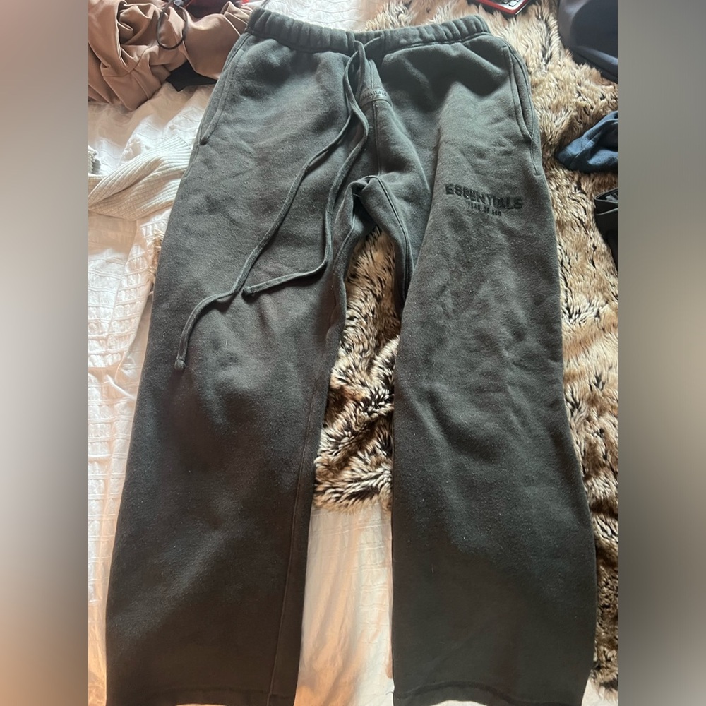 Fear of God black sweatpants